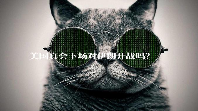 美国真会下场对伊朗开战吗？